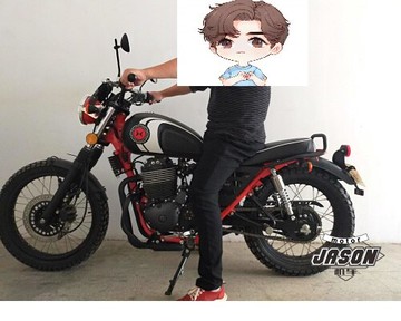 復古摩托車改裝后減震器 短減震bobber棍王攀爬400 鑫源440后避震