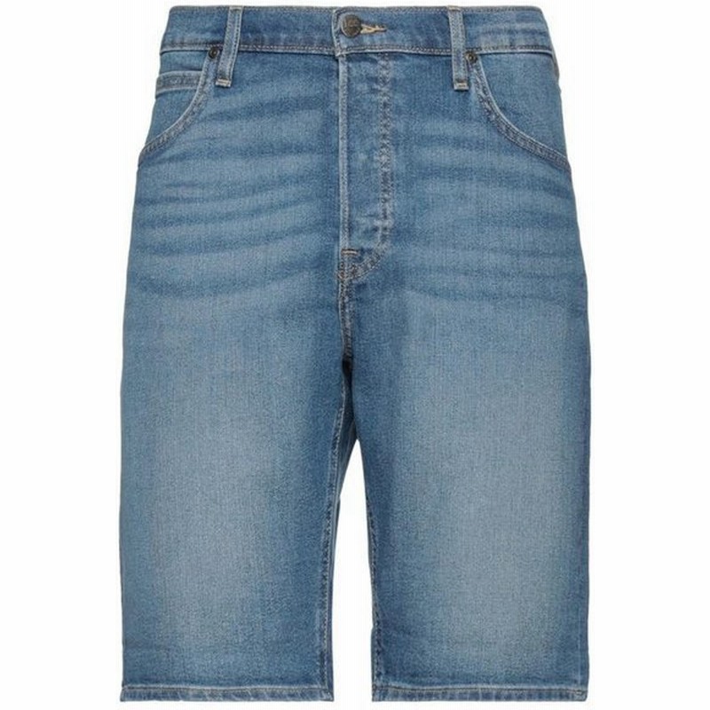 リー Lee デニムショートパンツ メンズファッション ボトムス パンツ ショート ハーフパンツ ブルー 通販 Lineポイント最大get Lineショッピング