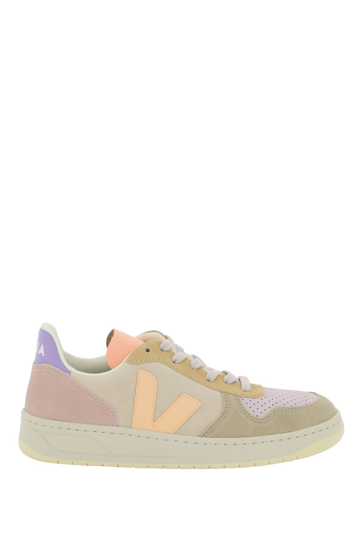 Veja V-10 Leather Sneakers