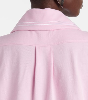 Patou Logo cotton polo dress