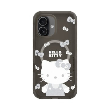 iPhone 17 AirX 本質黑 - 三麗鷗-Hello Kitty - 簡約系列-灰白造型