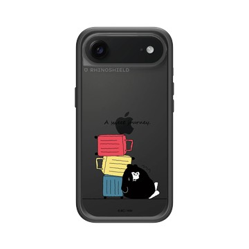 iPhone Air Mod NX -邊框背蓋組合 (相機按鈕) 黑 - 奧樂雞 Ology - A sweet journey