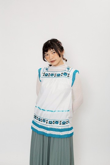 民族刺繡上衣.Embroidery Folk Blouse【初戀販賣所】A1082