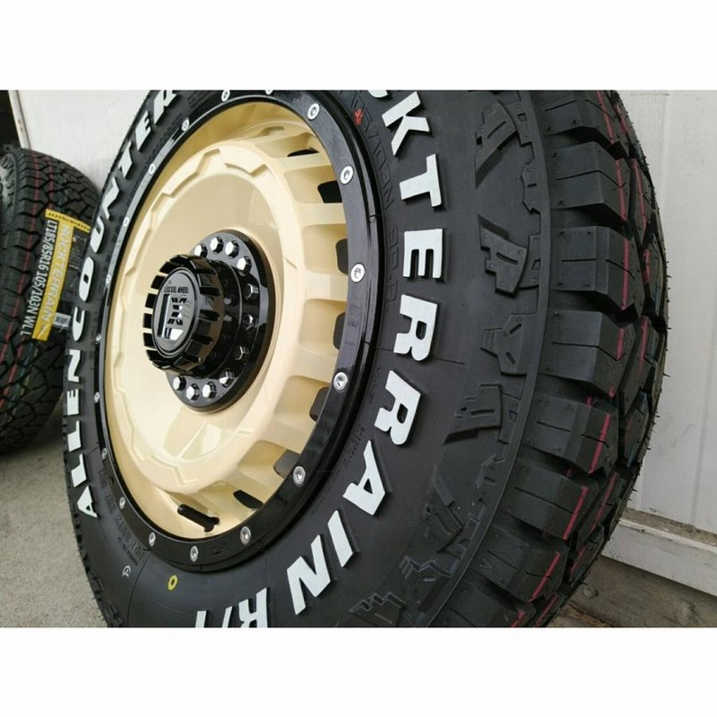 ジムニー 人気 タイヤホイール JB64 JB23 オーレンカウンター ロックテレン RT 185/85R16 ホワイトレター 16インチ  SwaGGer | LINEショッピング