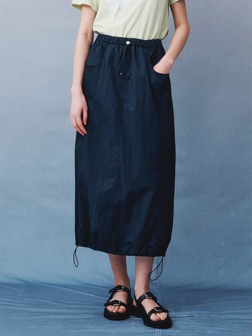 Casual Banding Long Skirt  Ash (KE4327M054)