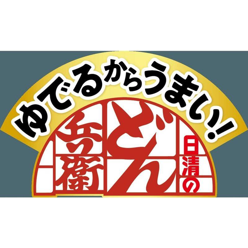 日清食品 ゆでるからうまい 日清のどん兵衛 なめらか太そば 2食パック 192g ×9個