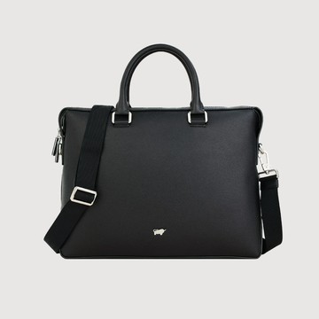 BRAUN BUFFEL 台灣總代理 諾瓦-A 公事包-黑色/BF564-65-BK