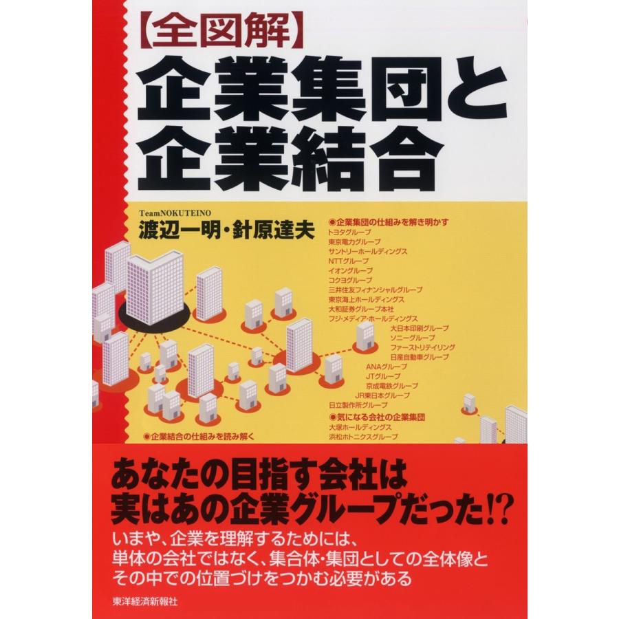 全図解 企業集団と企業結合 電子書籍版   著:渡辺一明 著:針原達夫