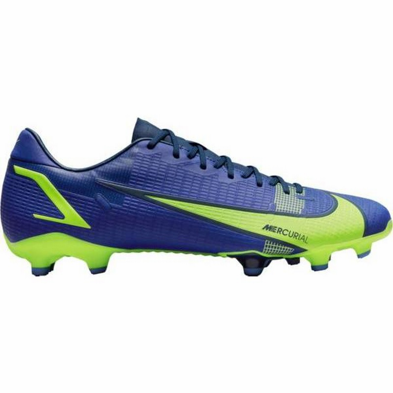 ナイキ メンズ マーキュリアル ヴェイパー１４ サッカー スパイク Nike Mercurial Vapor 14 Academy FG Soccer  Cleats - Blue/Volt | LINEブランドカタログ