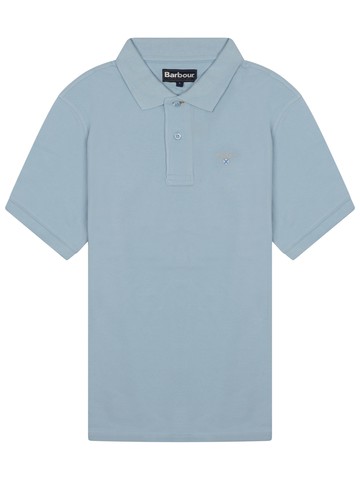barbour polo with logo