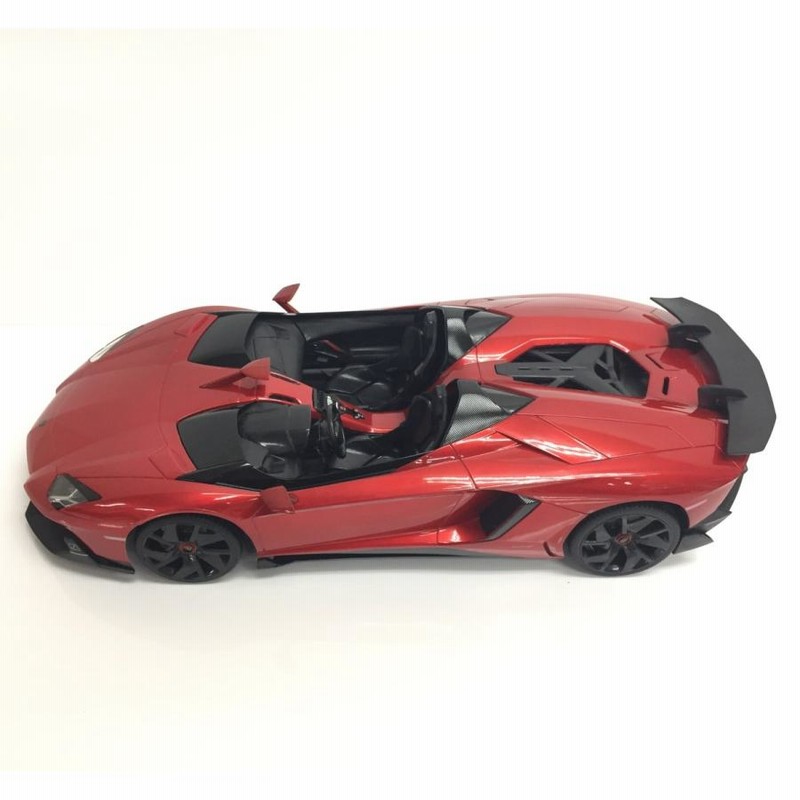 ラジコン RC 1/12 ランボルギーニ アヴェンタドールＪ レッド ラスター