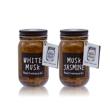 John's Blend 室內水晶香氛擴香罐-(白麝香/麝香茉莉)