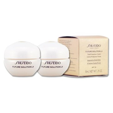 【SHISEIDO 資生堂】時空琉璃LX極上御藏日霜 6ML x 2