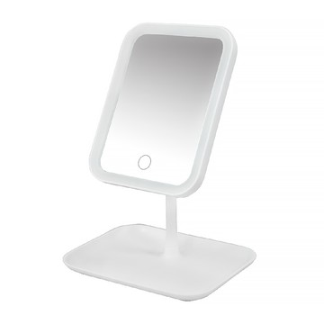 【RICHOME】艾雪LED化妝鏡/桌上鏡白色