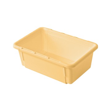 百特伸縮收納盒12x6.8x18-28cm-橘-中