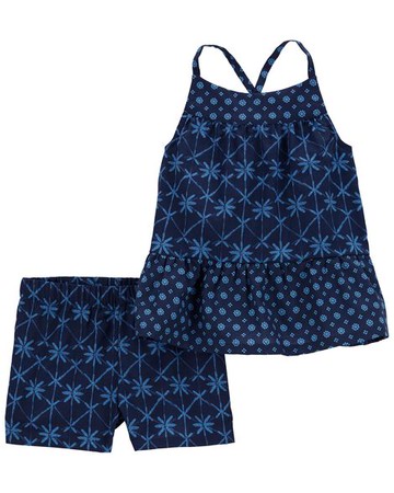 Toddler 2-Piece Cotton Tank & Short Set