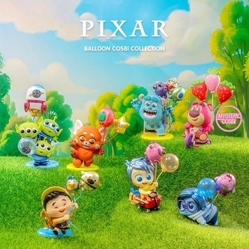 【迪士尼Disney】皮克斯角色 氣球款 Q版公仔盲盒(隨機出貨)(拆封不退)【墊腳石】