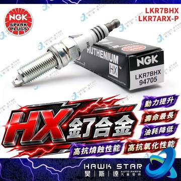 ˋˋ 昊斯達 ˊˊ LKR7BHX = LKR7ARX-P 日本NGK 火星塞 釕合金 美版 HX 火星塞