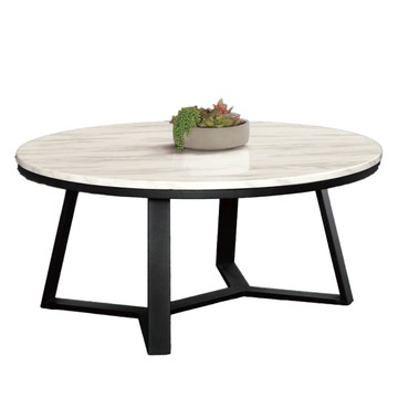 【H&D東稻家居】原石圓形大茶几(TCM-06488)