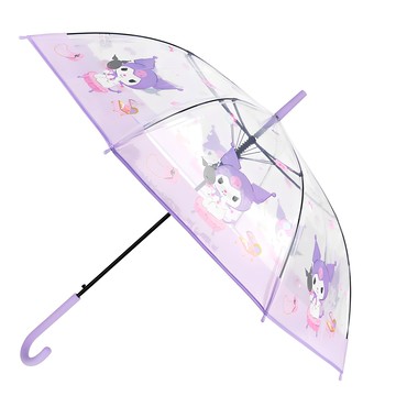 黑見 酷洛米 邊框故事 POE雨傘  紫色