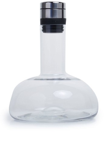 Audo - glass wine breather - unisex - glass/stainless steel/Silicone - One Size - Neutrals