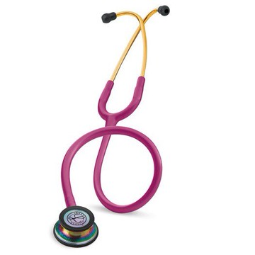 3M Littmann 一般型第三代聽診器-冰莓紅/炫彩聽頭5806