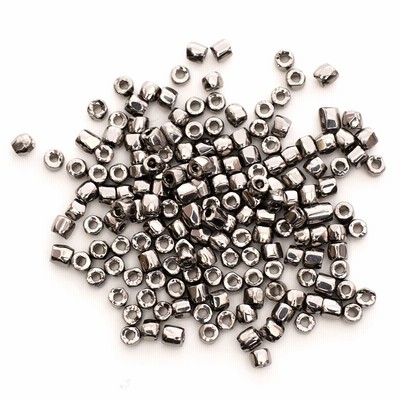 【在庫限り】プレシャスビーズ 3カット #190 ニッケルメッキ 10/0（2.0～2.2mm）