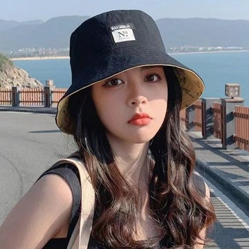 帽子 漁夫帽 登山帽 露營帽 女生帽子 小清新 防曬遮陽帽 釣魚帽 工裝帽 韓版 日系帽子 大頭圍帽子 雙面帽子 052