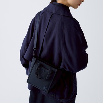 【PORTER INTERNATIONAL】自由翩翩 SWING系列 手提包(S)(藍色)