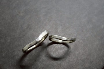 【客製化禮物】純銀 U字質感戒指【浮沉】