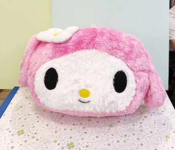 【震撼精品百貨】My Melody_美樂蒂~Sanrio美樂蒂造型靠墊-粉大頭#58550