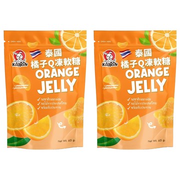 KAIRIN 橘子軟糖  2個  65g