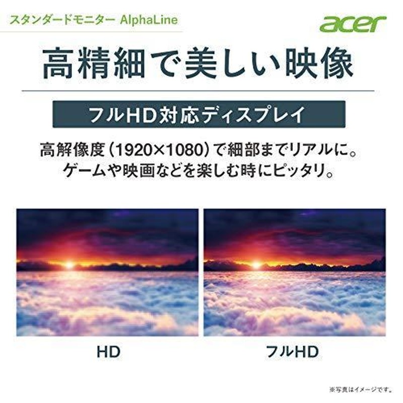 Acer モニター ディスプレイ AlphaLine 27インチ KA270HAbmidx フルHD