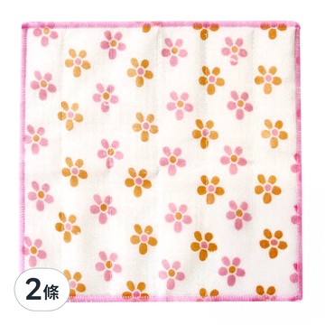 KOKUBO 小久保 八重紗擦拭布 五花瓣  30 x 30cm  2條