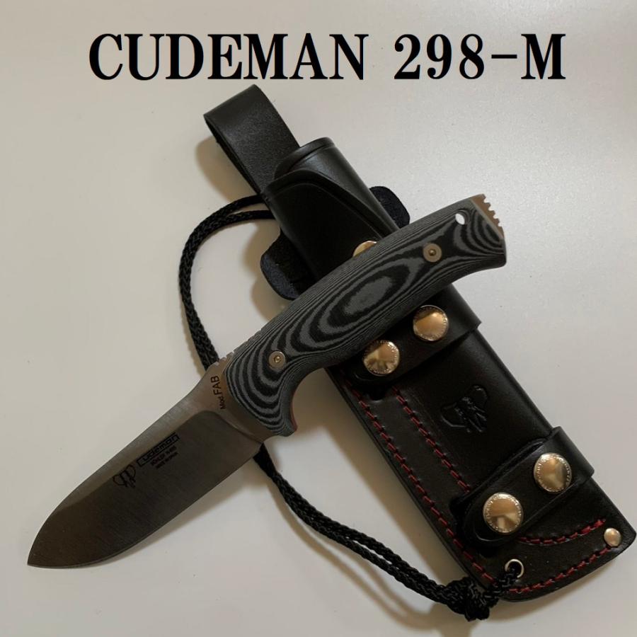 Cudeman クードマン 298-M Outdoor Knife キャンプ アウトドア ナイフ 送料無料