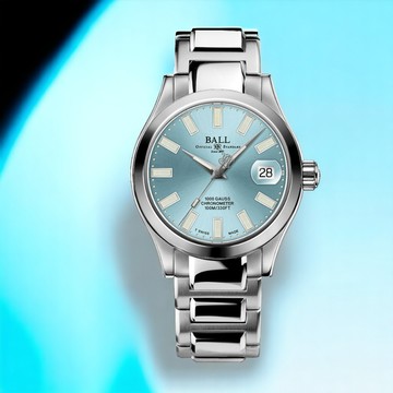 BALL 波爾錶 Engineer III Marvelight天文台機械腕錶-NL9616C-S1C-IBE-冰藍-男錶-女錶