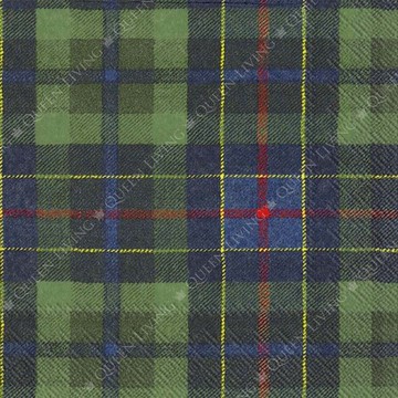 德國 IHR-33*33cm餐巾紙-格子呢綠