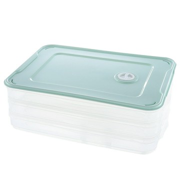 食品級餃子盒專用家用水餃混沌盒冰箱雞蛋保鮮冷凍盒收納盒子多層