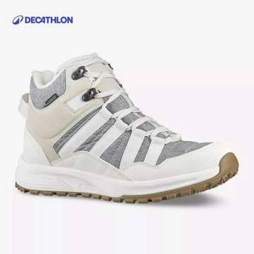 【迪卡儂】女款保暖防水中筒健行靴 NH500｜Decathlon