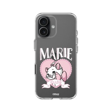 iPhone 17 Clear Case（相機按鈕） 透明 - 迪士尼-經典系列 Disney Classics - 貓兒歷險記 - 愛心瑪麗