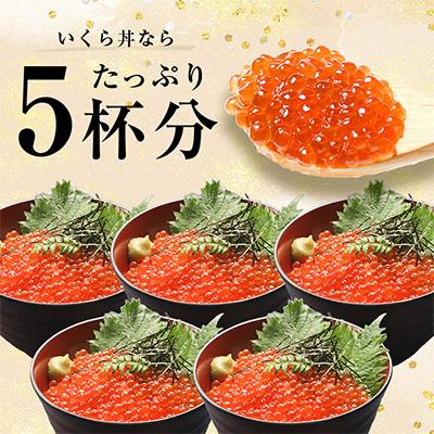 ふるさと納税 八雲町 いくら醤油漬110g×5パック　合計約550g