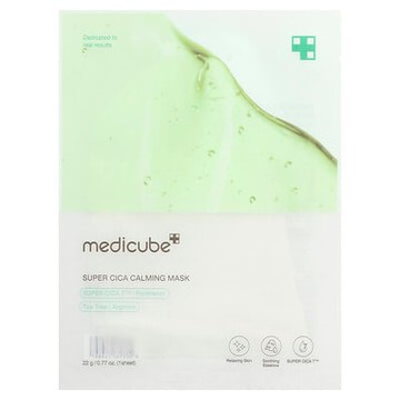 Medicube, Super Cica Calming Beauty Mask, 1 Sheet, 0.77 oz (22 g)