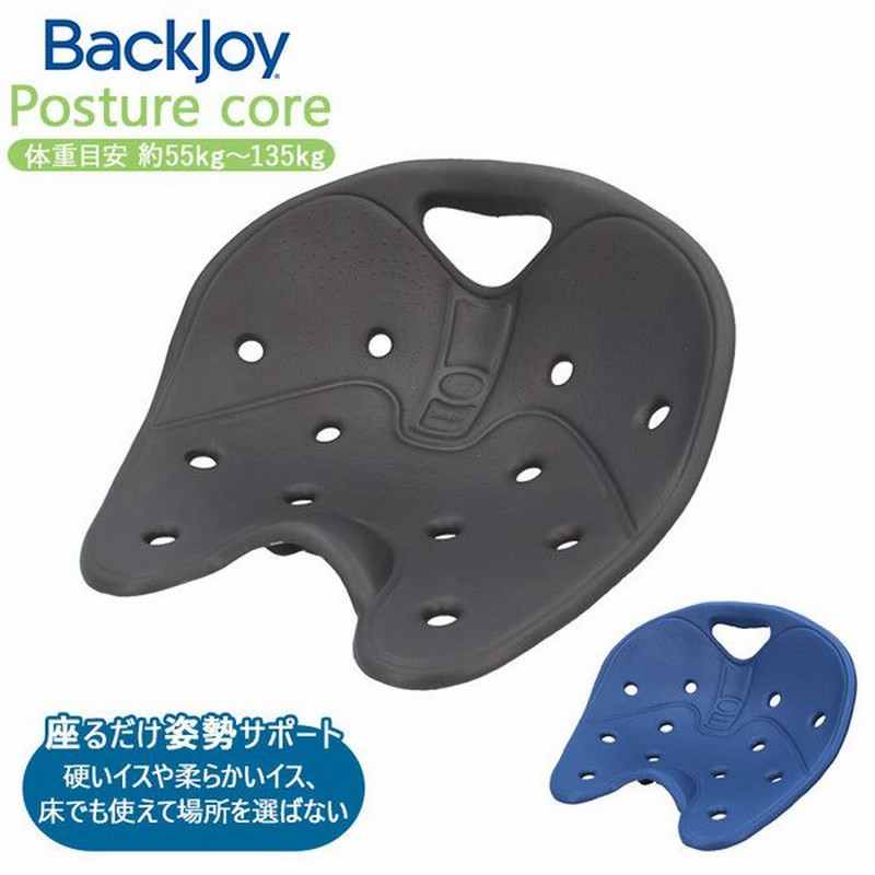 骨盤 クッション 通販 デスクワーク 椅子 イス Backjoy バックジョイ ポスチャーコア 骨盤サポートクッション 腰 健康 姿勢矯正 姿勢 矯正 グッズ オフィス 通販 Lineポイント最大get Lineショッピング