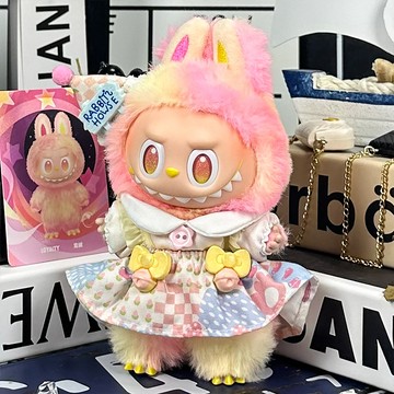 台灣新款🏆labubu系列娃衣 娃衣 一二三代通用 拉布布 公仔衣服 盲盒衣服 娃娃衣服 可愛