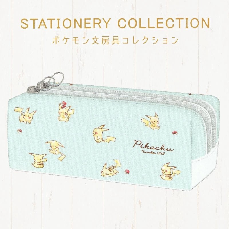 ペンケース ピカチュウ ポケモン 筆箱 筆入れ 水色 ブルー 青 パステル ツインファスナーマルチケース ポケモン ふでばこ 可愛い 通販 Lineポイント最大0 5 Get Lineショッピング