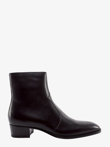 Leather ankle boots with leather sole - SAINT LAURENT - gender_Man
