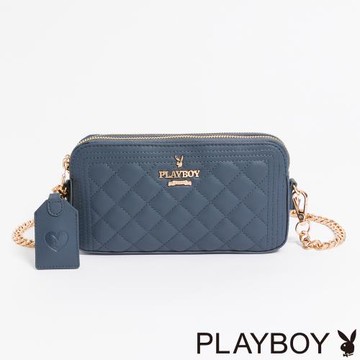 PLAYBOY - 斜背包  Unusual系列 - 藍色
