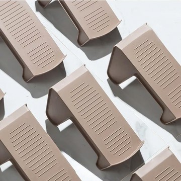 ISETO 日本製 鞋架 鞋子收納整理架 棕色款 共5入