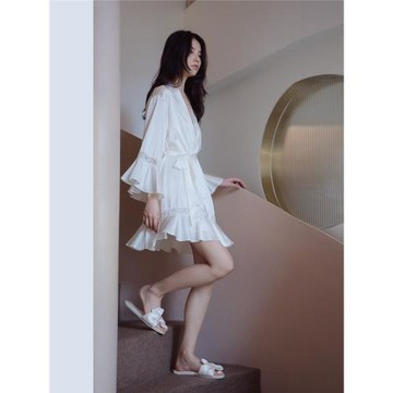 WakeUp醒來原創設計新娘真絲睡衣