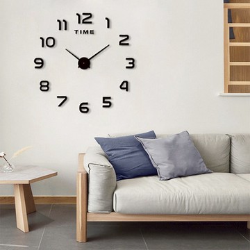 創意時鐘掛鐘客廳家用鐘表掛墻北歐現代個性簡約藝術時尚免打孔